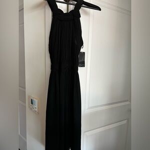 NWT Zara Elegant Black Evening Gown